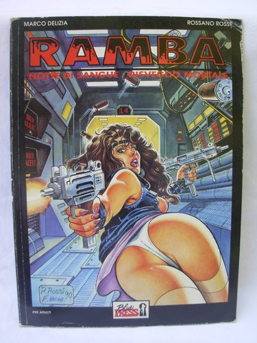 Ramba fumetto per adulti