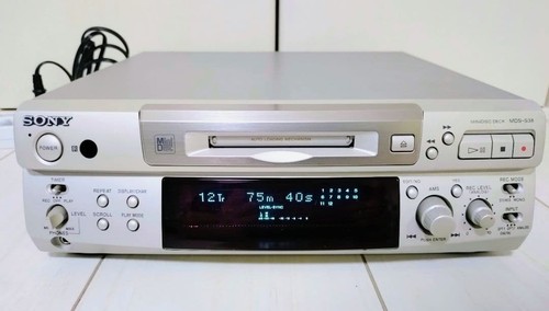 Sony mds s38 deck lettore - sony, md