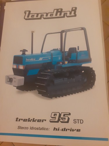 Brochure depliant trattore - depliant,
