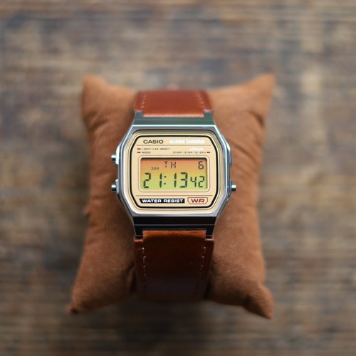 Casio a158 con cinturino pelle - casio,