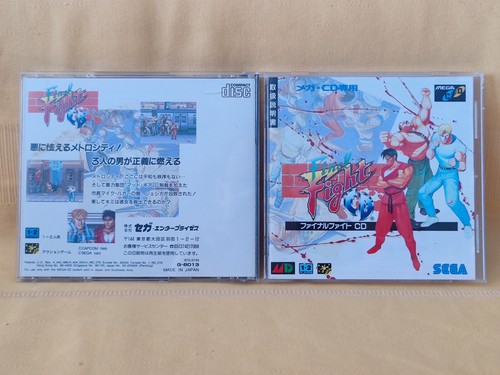 Sega mega final fight - final, cd