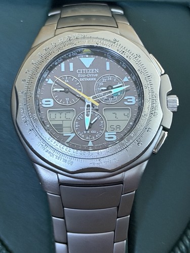Citizen eco drive skyhawk - eco-drive, c650