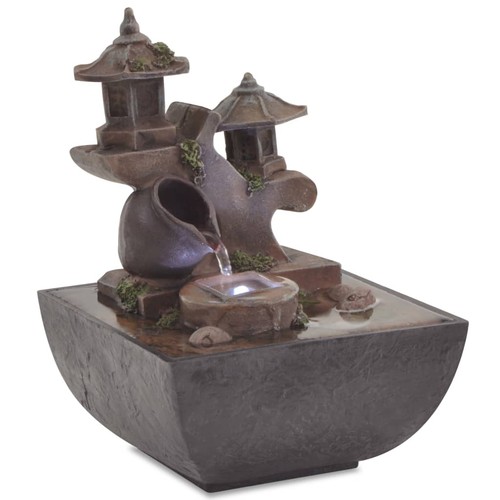 Fontana per interni con luce - per, a