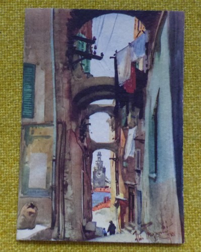 Cartolina artista - cartolina/cartolina, d'artista