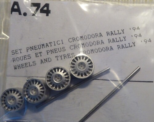 Ruote cromodora da - 1/43,