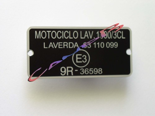 Plaque laverda 1000 3cl - 1000,