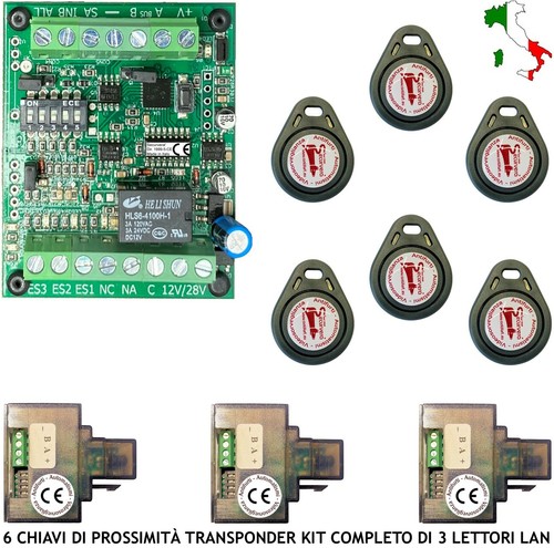 Chiave elettronica prossimità - chiave,