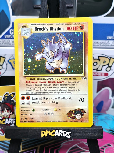 Pokemon brock rhydon 132 - pokemon, brock's