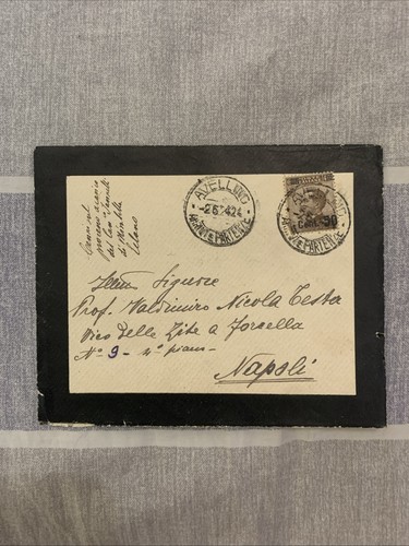 Lettera storica 1924 sabato - storica, 1924: