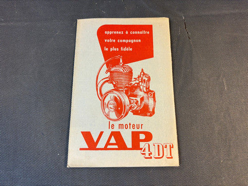 Antico manuale uso motore - di,