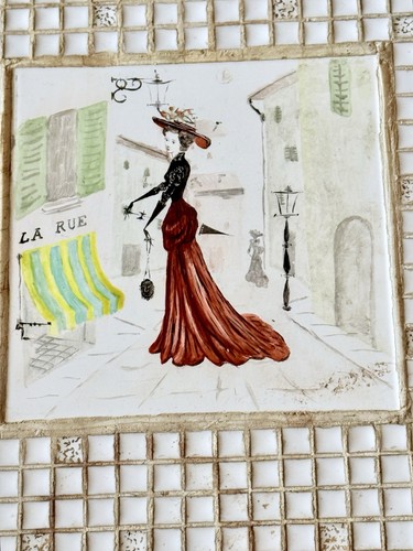 Tavolino piccolo vintage - , metà