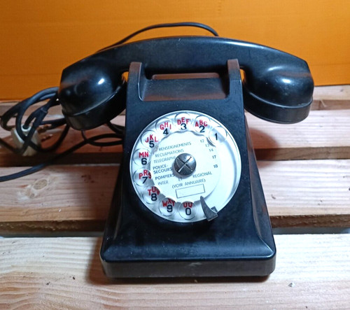 Telefono francese bachelite - in,
