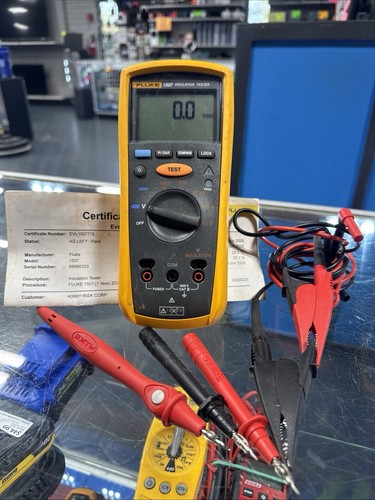 Fluke 1507 tester resistenza - fluke,