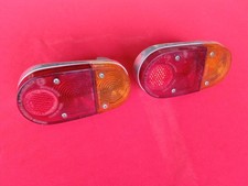 N°2 FANALI FANALINI POSTERIORI CARELLO ALFA SZ LANCIA APPIA PRIMA SERIE DAUFINE