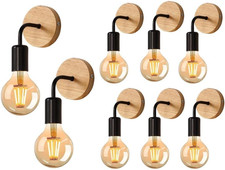 8 Pezzi Applique in Legno