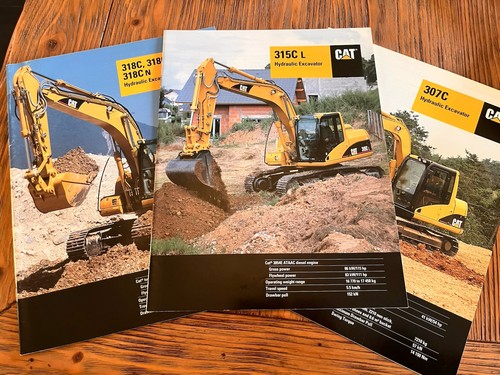 Brochure vendita escavatore