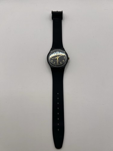 Orologio swatch golden tac - golden,