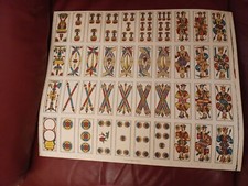 Carte gioco antiche tipo - carte,