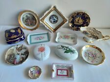 lotto di 13 articoli di ceramica limoges varie tipologie 