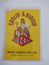 Cartolina Caglio S.Biagio  Industria Lavorazione Caglio Affini Piombino Dese 