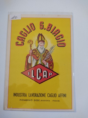 Cartolina caglio biagio - cartolina, s.biagio