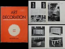 ART ET DECORATION JUIN 1934