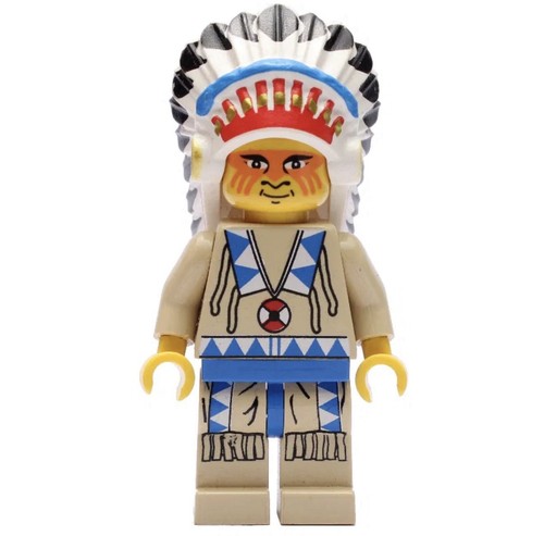 Lego minifigure western - lego, indian