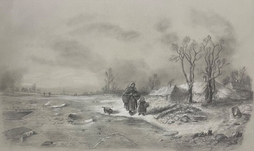 Disegno carboncino flangia - disegno, e