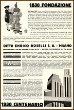 PUBBLICITA' 1930 ENRICO