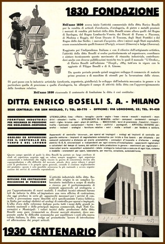 Pubblicita 1930 enrico - pubblicita',