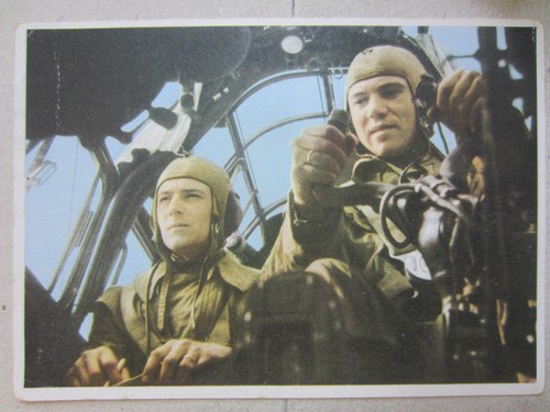 Luftwaffe pilots postcard