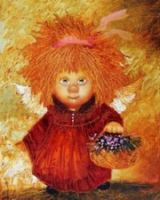 Diamond painting kit - Angel