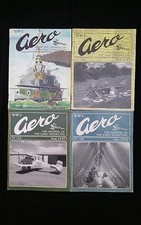 *AERO* Journal of the Early Aeroplane/4 fascicoli n.155-158 del 1997/usato