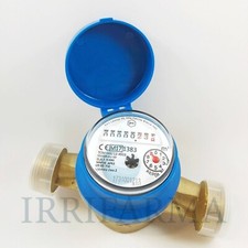 Contatore acqua fredda domestico 1/2 3/4 1 fino a 2" | ICA con bocchettoni ? ?