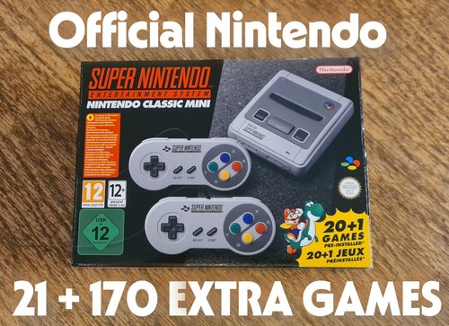 Nintendo snes mini classic - nintendo,