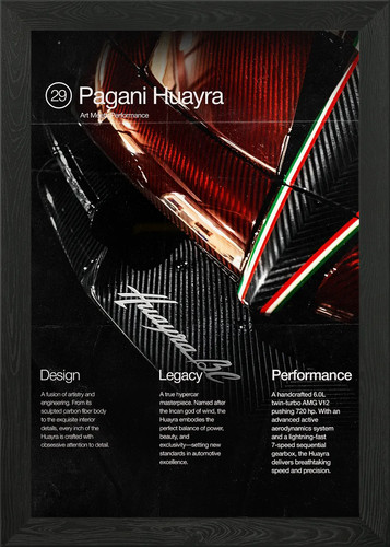 Pagani huayra arte - pagani, l'arte