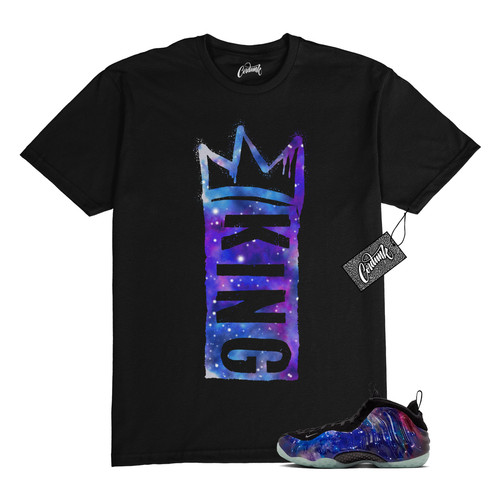 Shirt galaxy foamposite one - galaxy,