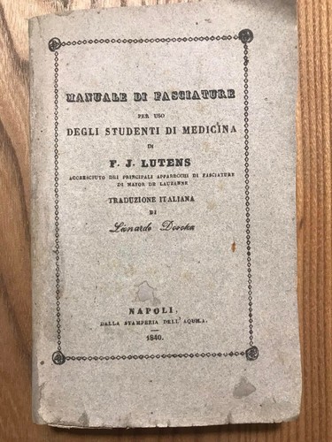 Lutens manuale di fasciature - lutens,