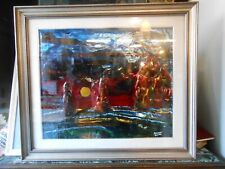 QUADRO TEMA NATIVITA' TRAMONTO BRANCACCIO GABRIELLA in alluminio