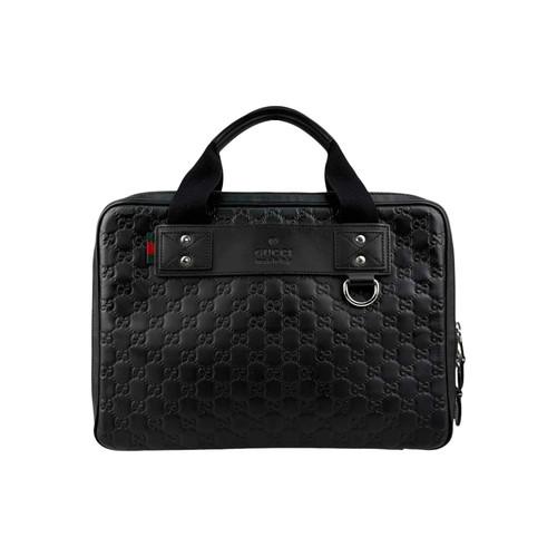 Borsa gucci guccissima nera - gucci,