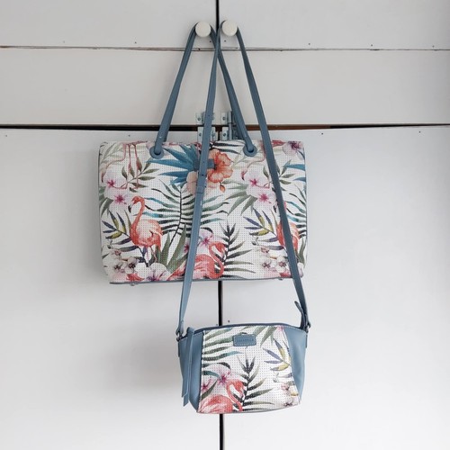 Borsa acquerello set abbinato