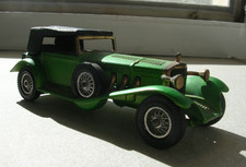 MERCEDES SS 1928 Matchbox scala apx 1/43  vintage 1972 lunga cm11