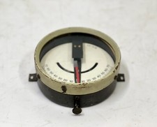 Strumento di carico antico VEB Schiffselektronic clinometro da parete recuper...