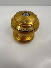 Cuffia Cook Bros CBR BMX Racing in acciaio inox oro 