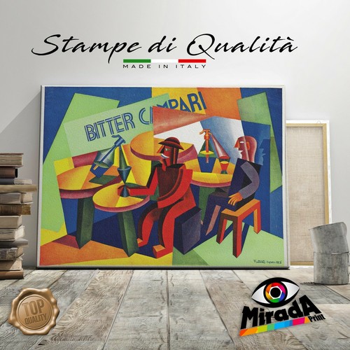 Quadro depero futurismo - depero, bitter