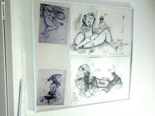 lotto  due disegni con