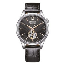 CITIZEN OROLOGIO DA UOMO ACCIAIO Automatico FONDELLO A VISTA NH9131-14E