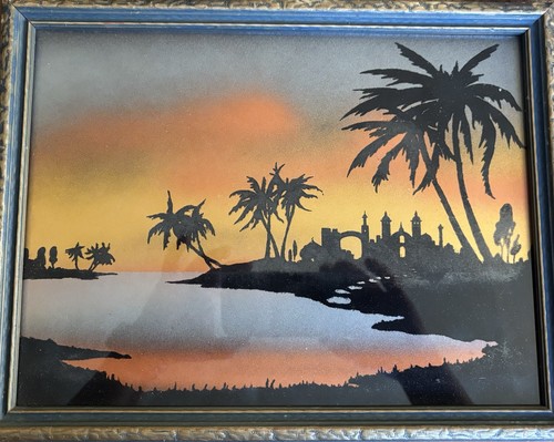Quadro vintage palma - , deserto