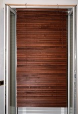 Coppia di veneziane in vero legno cm. 80 x 155