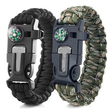 WJRQD Paracord Braccialetto